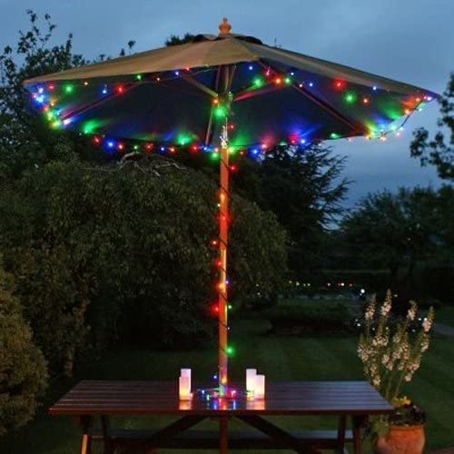 200 LED Lights 65ft 8 Modes Twinkling Patio Lights/Christmas Indoor Outdoor Decoration String Lights (200 LED Multi-Color)