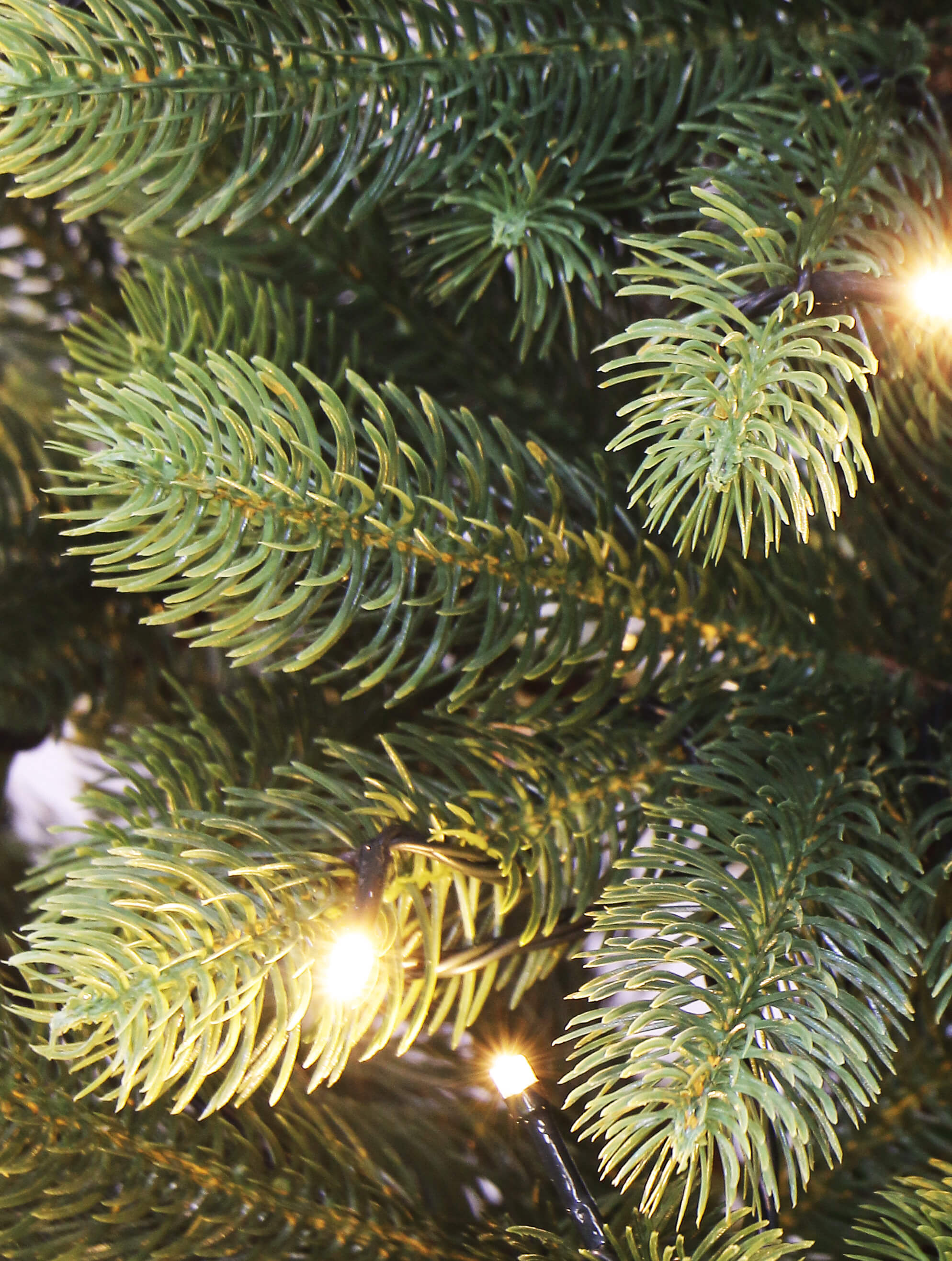 The Most Realistic Table top Spruce little Christmas tree with LED lights